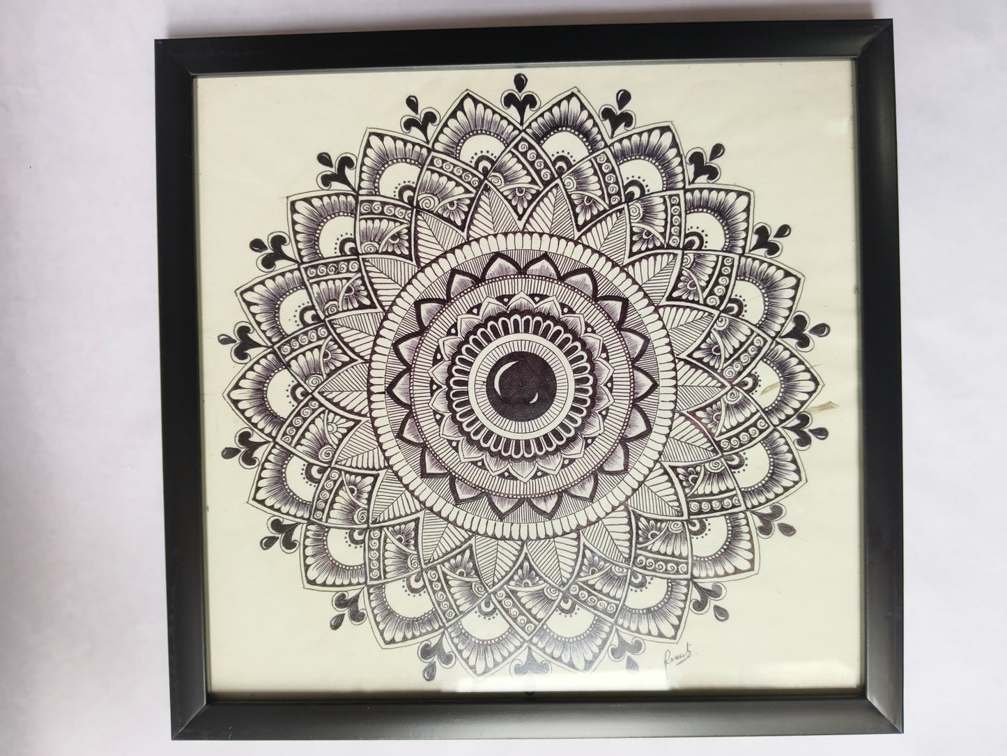 Handmade Mandala Painting