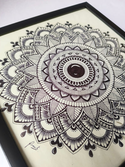 Handmade Mandala Painting