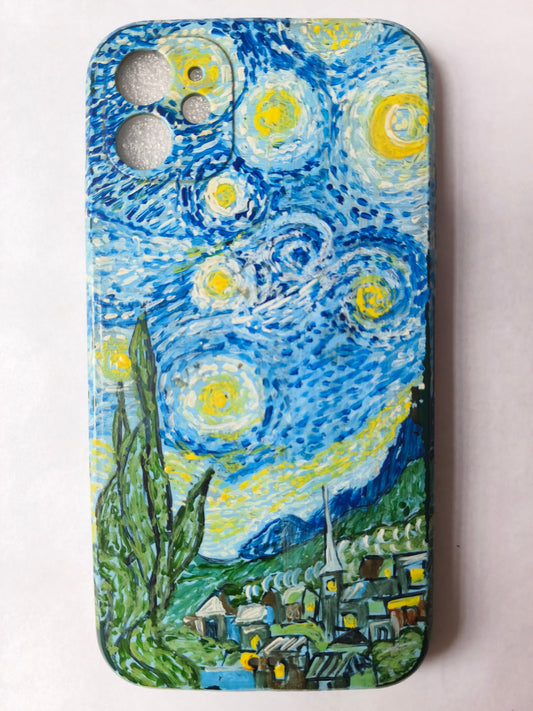 Starry Night Mobile Cover Painting