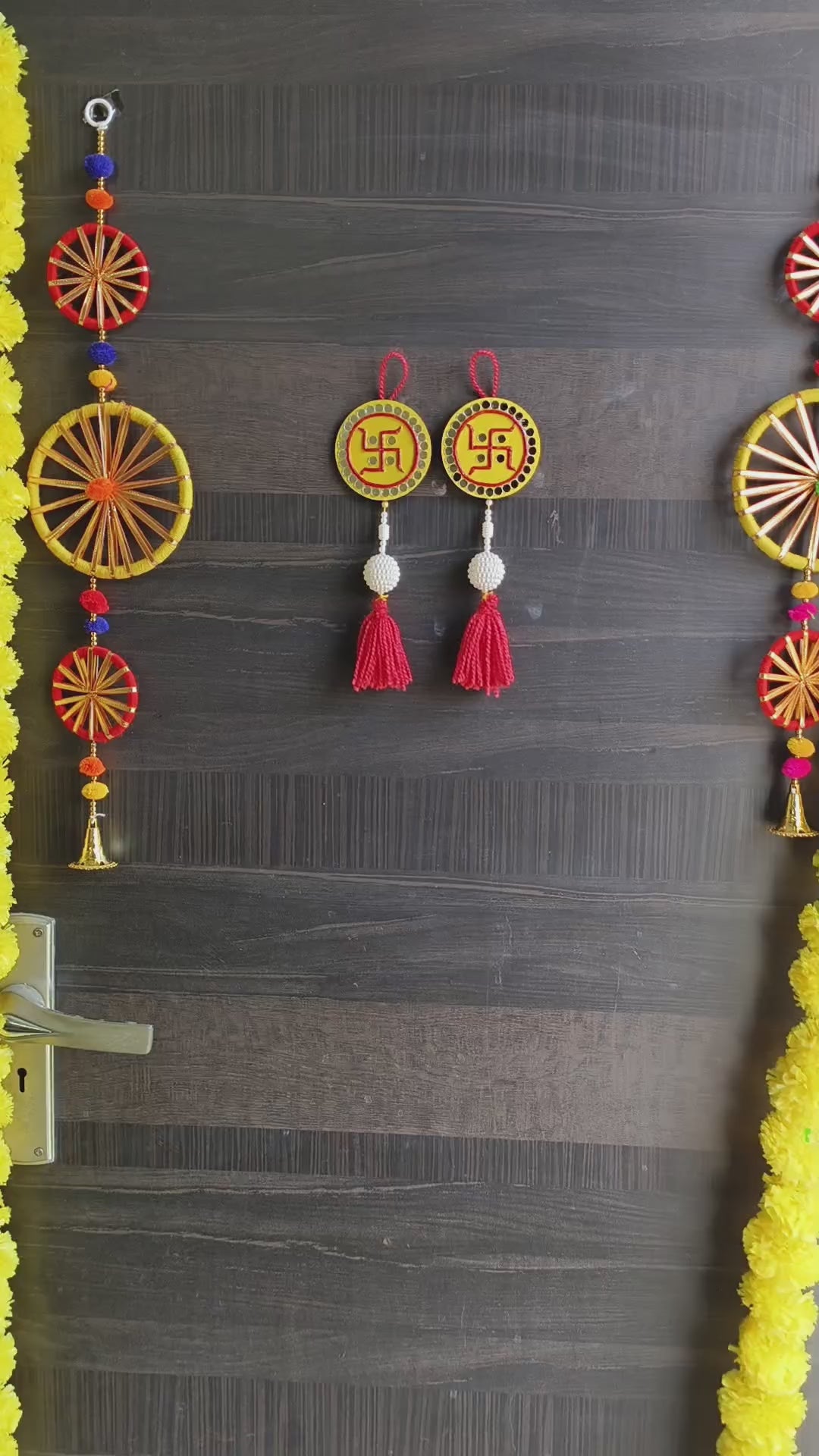 Diwali Satiya Wall Hanging - Handmade